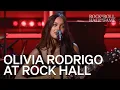 Olivia Rodrigo Rock Hall Performances Carly Simon Sheryl Crow The White Stripes Tribute