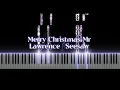 Download Lagu Merry Christmas Mr Lawrence | Seesaw piano demo (Suga)
