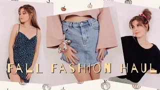 fall try on clothing haul princess polly urban outfitters u0026 more