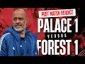 Download Lagu Crystal Palace 1 Nottingham Forest  1 post match live verdict | Huge match for Nuno?