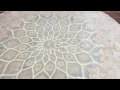Grey and Beige Fine Pakistan Peshawar Round Rug 8 10X8 10 - W 540