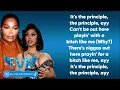 Lagu Cardi B x Janet Jackson - Principal (Lyrics Video)