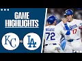 Kansas City Royals vs Los Angeles Dodgers Game Highlights 26