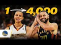 ALL 4 000 of Stephen Curry s Career Three Pointers