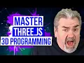 3D Programming with JavaScript and the Three js 3D Library on Udemy -