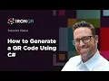How to Generate a QR Code Using C IronQR