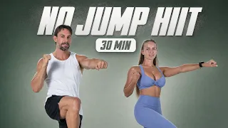 30 Min NO JUMPING HIIT Workout That Burns More Calories Than 5,000 Steps (No Repeat)