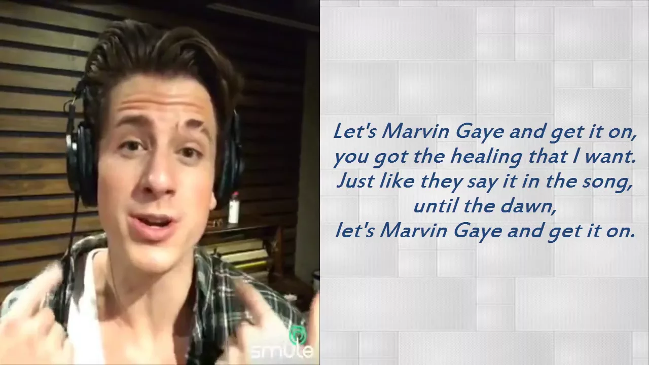 Marvin Gaye   Charlie Puth Karaoke Duet   Sing  Karaoke by Smule