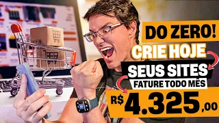 VENDA SITES COMO ESSE E GANHE R$4.325 POR MÊS, SEM PROGRAMAR [Passo a Passo]