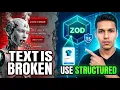 Stop Parsing Strings use Structured Outputs JSON using Zod AI SDK v6 OpenAI and Typescript
