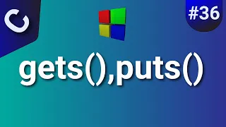 Mastering Input and Output in C The Power of gets and puts Lesson 36