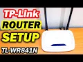 TP-Link TL-WR841N Setup and Full Configuration