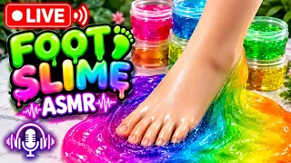 Foot Slime ASMR Video Live Streaming