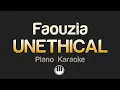 Download Lagu Faouzia - UNETHICAL (Karaoke)
