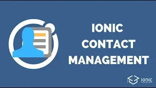 Ionic 4 Native Contact Management Call SMS