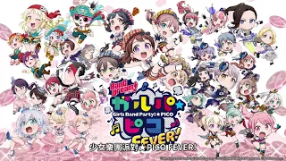 YouTube影片, 內容是BanG Dream！迷你少女樂團派對★PICO 第三季：FEVER！ 的 15秒預告