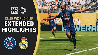 PSG Vs Real Madrid FIFA Club World Cup Extended Highlights 