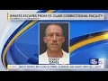 St Clair inmate escapes