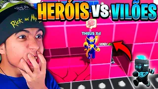 🔥 2V2 DE SUPER PODERES! DESAFIO DOS HERÓIS VS VILÕES NO BLOCK DASH LENDARIO