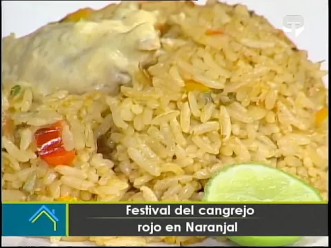 Festival del cangrejo rojo en Naranjal