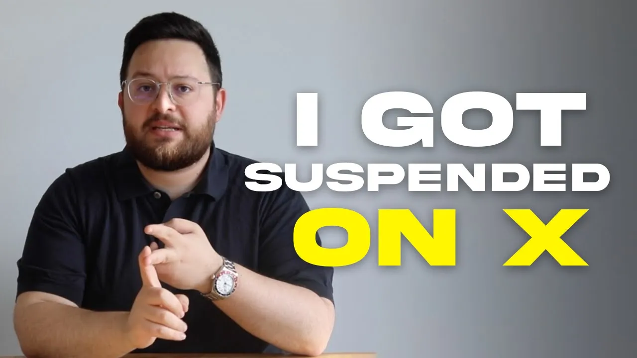 I Got Suspended on X. Here's Exactly How I Got Back In.: video thumbnail