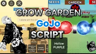 I BECOME GOJO IN GROW A GARDEN