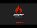CodeIgniter 4 Crash Course for Beginners 2025