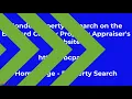 BCPA Property Search Tutorial 2