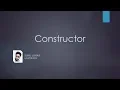 TypeScript Fundamentals 09 Constructor