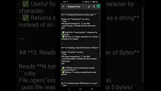 Ruby File Reading How to Read Bytes and Characters Efficiently