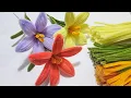 Download Lagu DIY | How to make simple Lily pipe cleaner flower | flowers by handcraft sreyneang MP3