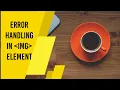 Show fallback image on error using javascript