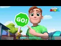 Green Light Go! Red Light Stop! | Little Angel Kids Songs & Nursery Rhymes