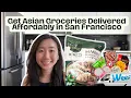 How to get Asian Groceries Delivered Affordably in San Francisco Weee Asian grocery unboxing