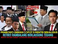 Lagu PAK PRABOWO COPOT 5 MENTRI SEKALIGUS😱RETRET HAMBALANG BERLAGSUNG TEGANG⁉️GBRAN AMBIL MANUVER KRUSIAL