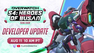 Overwatch Developer Update Season 4 Heroes of Busan Livestream