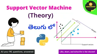 Support Vector Machine Theory in Telugu Machine Learning in Telugu Nerchuko