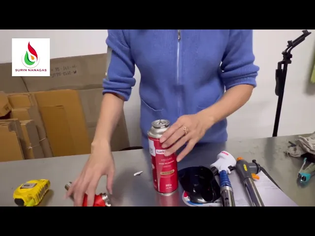 Lucky Flame หัวพ่นไฟ รุ่น GT-203 ใช้กับแก๊สกระป๋อง รุ่นไฟแรง