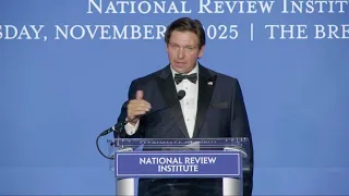 Governor Ron DeSantis and First Lady Casey DeSantis Accept William F Buckley Jr Prize
