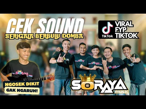 Download MP3 🔊CEK SOUND MELODY VIRAL TIKTOK🔊 - SERIGALA BERBULU DOMBA | ( Official Live Video Soraya Music )