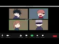 Jujutsu Kaisen in a zoom meeting