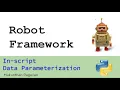 Automate with Robot Framework - In-script Data Parameterization