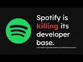 Spotify s API changes harm everyone a rant
