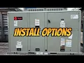 Installing Symbio Option Modules And Prepping Trane 8 5 Ton Precedent Package Unit For Installation