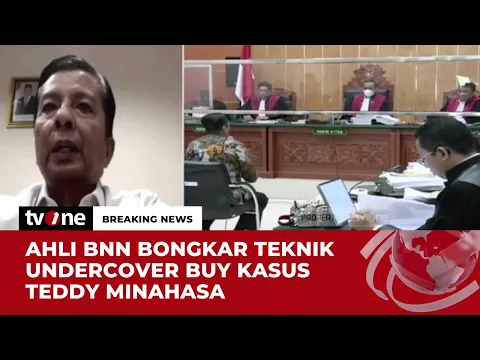 Koordinator Ahli BNN Jelaskan Undercover Buying yang Dilakukan Teddy Minahasa