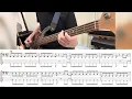 [Bass TAB] Vaundy『ずっとラブソング』Bass Cover