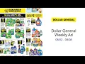 Dollar General Weekly Ad -