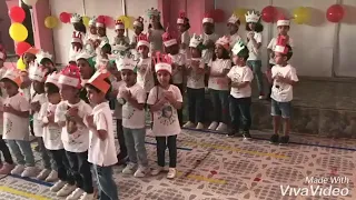 فقرة الانشودة الجماعية نحن الاطفال برائتنا 