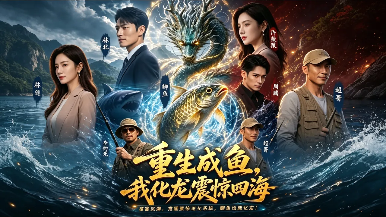 [Premiere] ❤️‍🔥 Reborn as a Fish, I Evolve into a Dragon and Shock the World #ShortDrama #qydj #D... poster