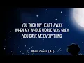 Michael Learns To Rock - You Took My Heart Away (Lyrics)